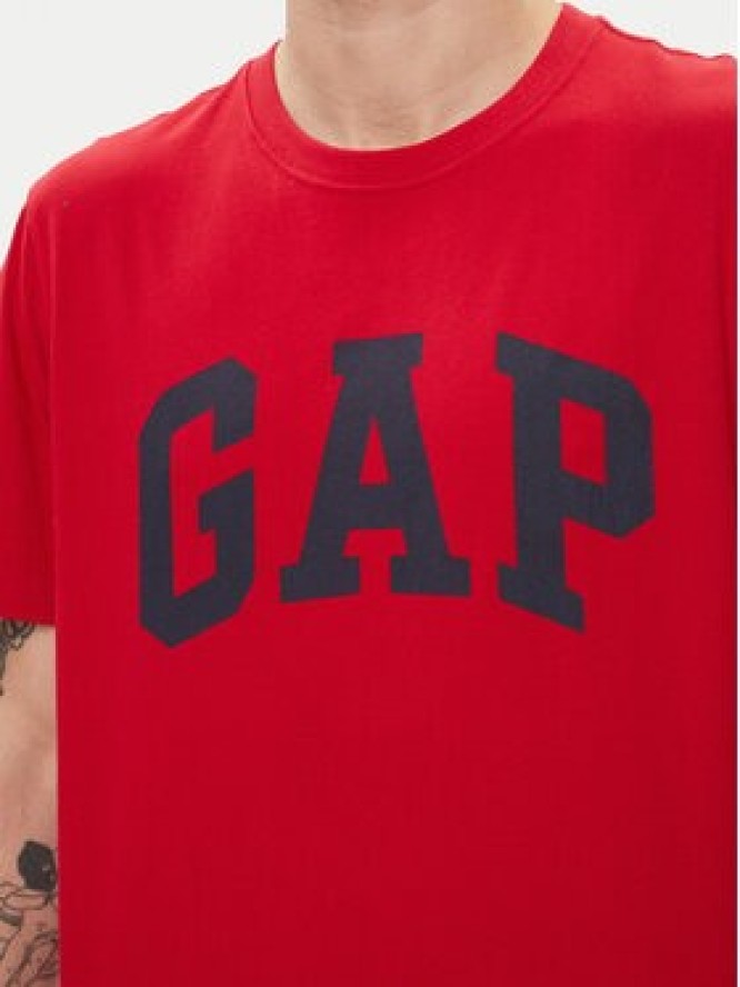 Gap T-Shirt 856659-05 Czerwony Regular Fit