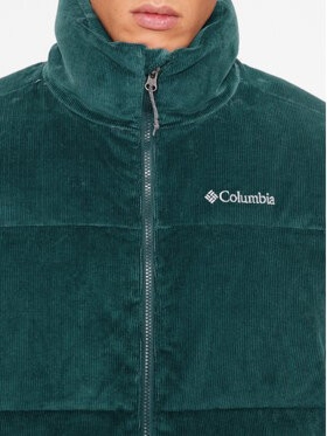 Columbia Kurtka puchowa Puffect™ Corduroy Jacket 2050992 Zielony Regular Fit