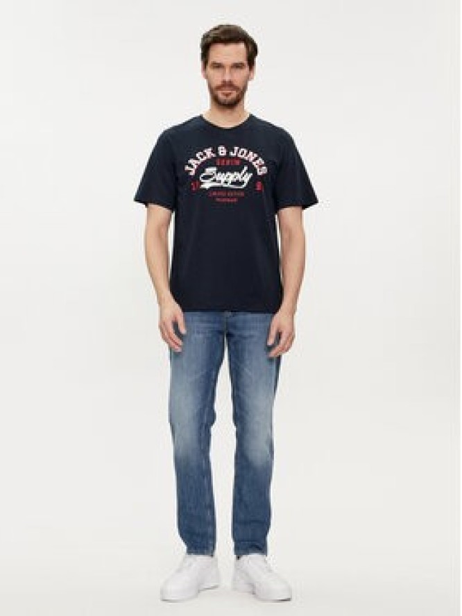 Jack&Jones Komplet 5 t-shirtów Logo 12257007 Kolorowy Standard Fit