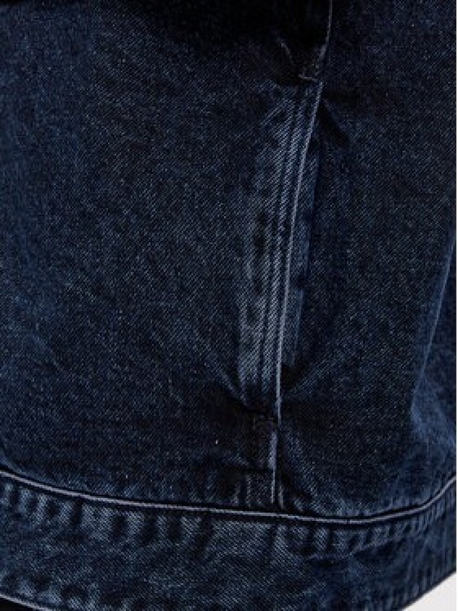 Calvin Klein Jeans Kurtka jeansowa J30J324575 Granatowy Boxy Fit