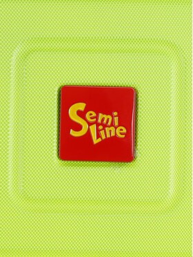 Semi Line Walizka kabinowa T5939-1 Zielony