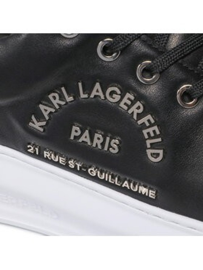 KARL LAGERFELD Sneakersy KL52539 000 Czarny