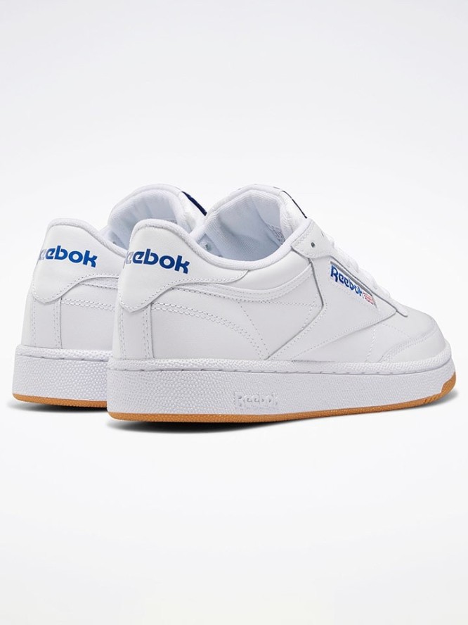 Reebok Skórzane sneakersy "Club C 85" w kolorze białym rozmiar: 36,5