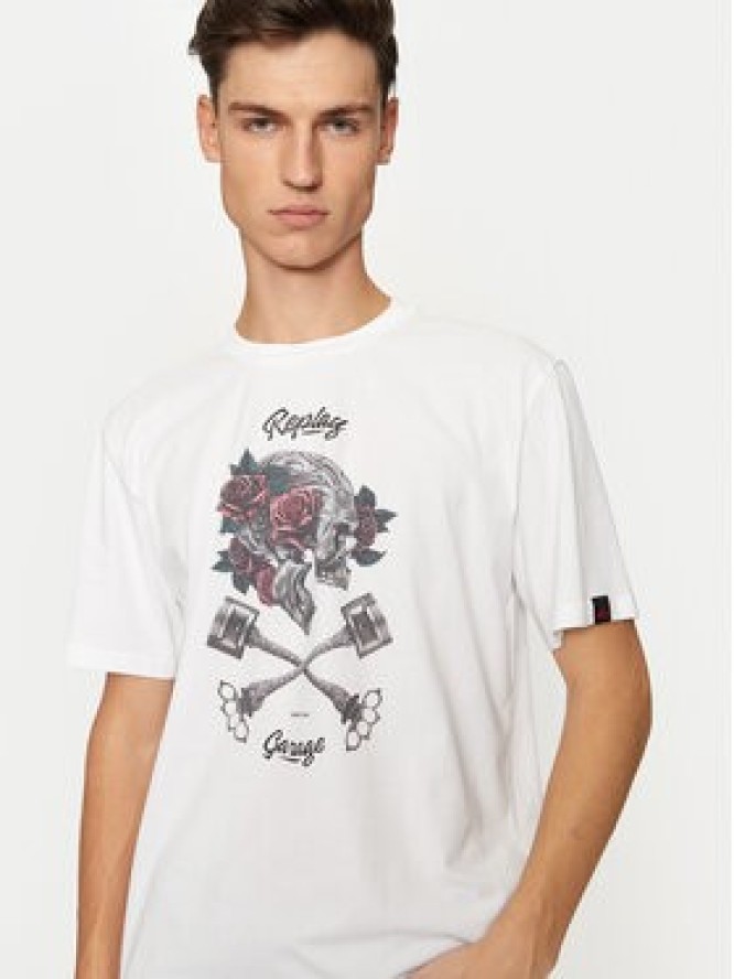 REPLAY T-Shirt M6954 .000.23740P Biały Regular Fit