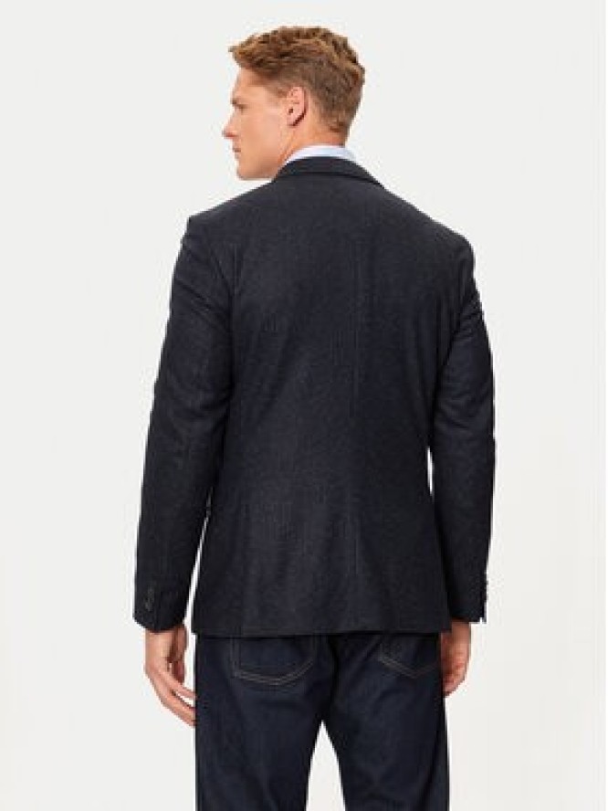 Boss Marynarka H-Hutson 50528083 Granatowy Slim Fit