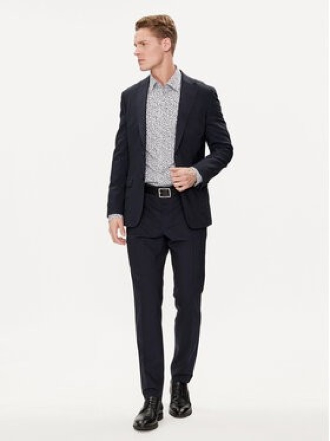 Boss Koszula H-Hank 50512664 Niebieski Slim Fit