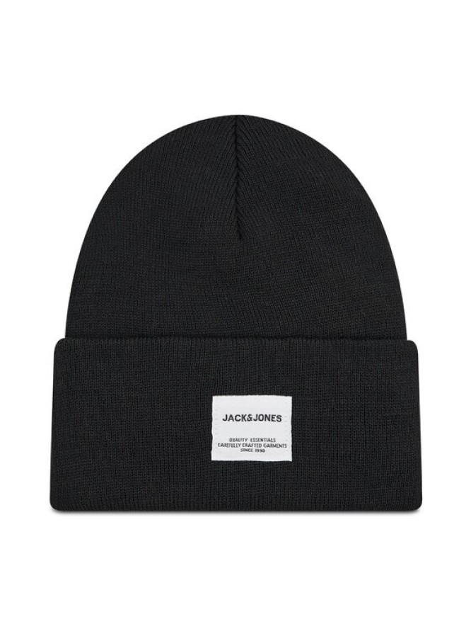 Jack&Jones Czapka Jaclong Knit Beanie 12150627 Czarny