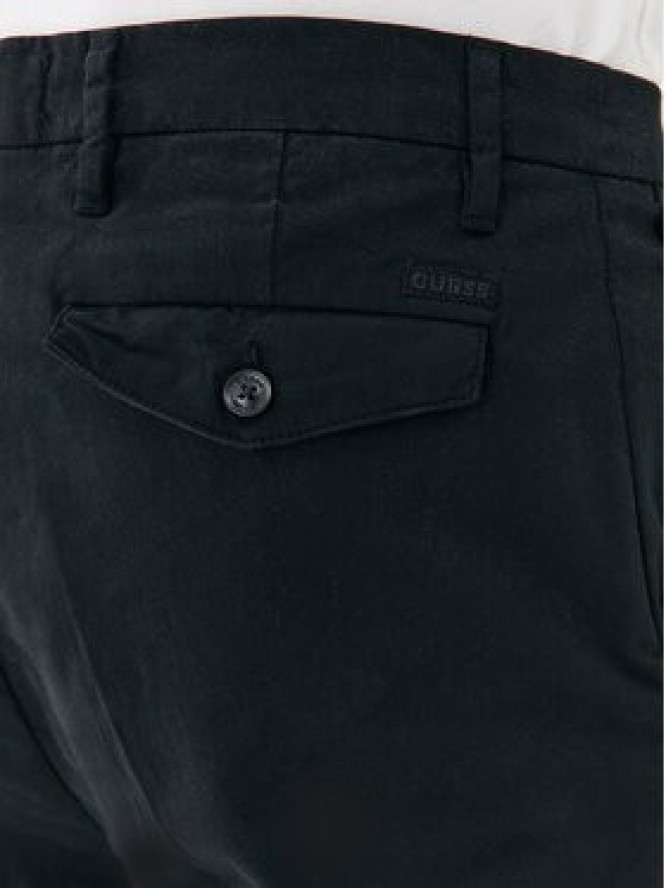 Guess Jeansy M3YB27WFIO3 Czarny Slim Fit