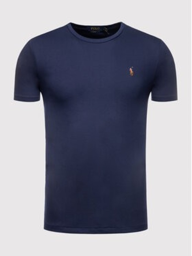 Polo Ralph Lauren T-Shirt 710740727 Granatowy Slim Fit