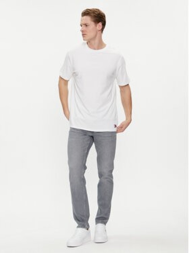 Tommy Jeans Komplet 2 t-shirtów UM0UM03157 Biały Regular Fit