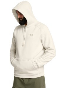 Bluza treningowa męska Under Armour UA Armour Flc Pro Kanga Hd - biała