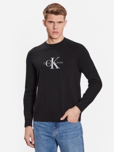 Calvin Klein Jeans Longsleeve J30J323408 Czarny Regular Fit