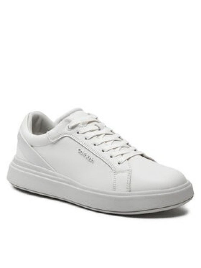 Calvin Klein Sneakersy Low Top Lace Up W/ Stripe HM0HM01494 Biały