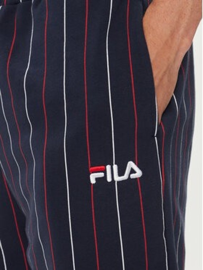 Fila Szorty sportowe FAM0648 Granatowy Regular Fit