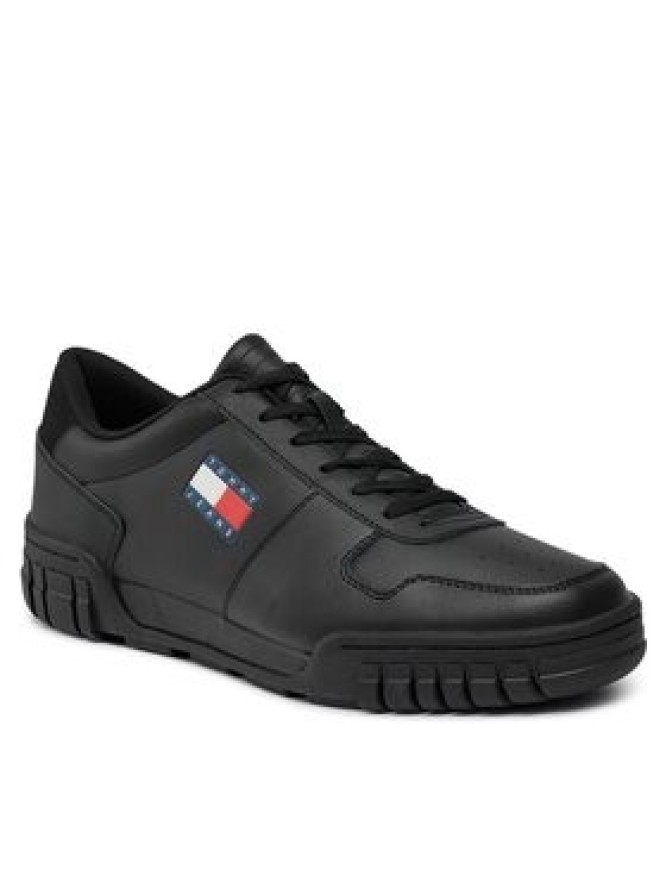 Tommy Jeans Sneakersy Tjm Cupsole Ess EM0EM01396 Czarny