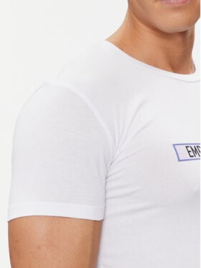 Emporio Armani Underwear T-Shirt 111035 4R517 00010 Biały Slim Fit