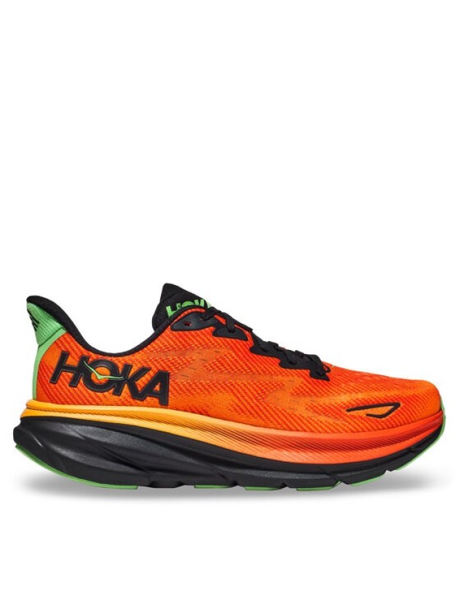 Hoka Buty do biegania Clifton 9 1127895 Pomarańczowy