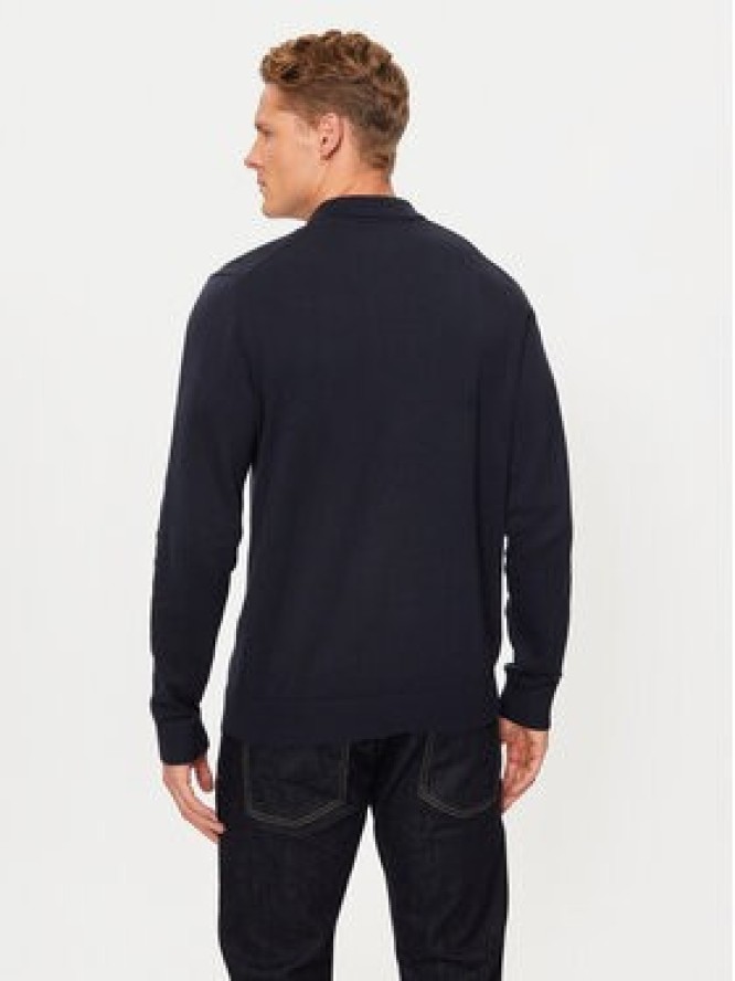 Jack&Jones Sweter Fred 12258582 Granatowy Regular Fit