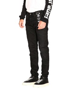 Diesel Clothes Dżinsy "D-Strukt " - Slim fit - w kolorze czarnym rozmiar: W27/L32