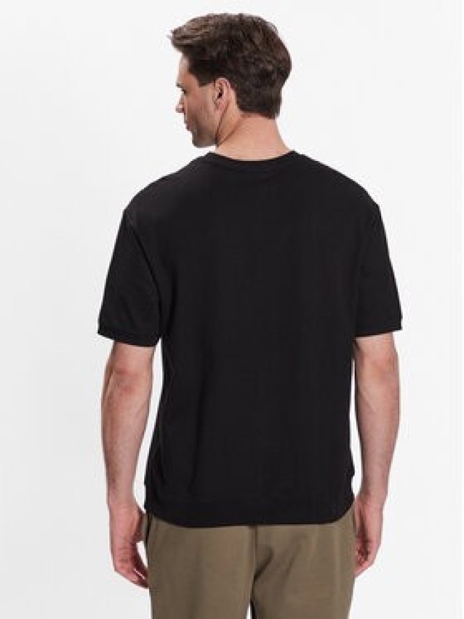 Outhorn T-Shirt TTSHM448 Czarny Regular Fit