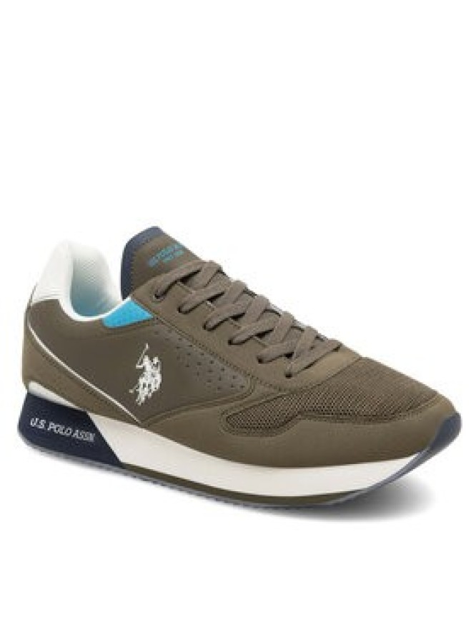 U.S. Polo Assn. Sneakersy NOBIL003G Khaki