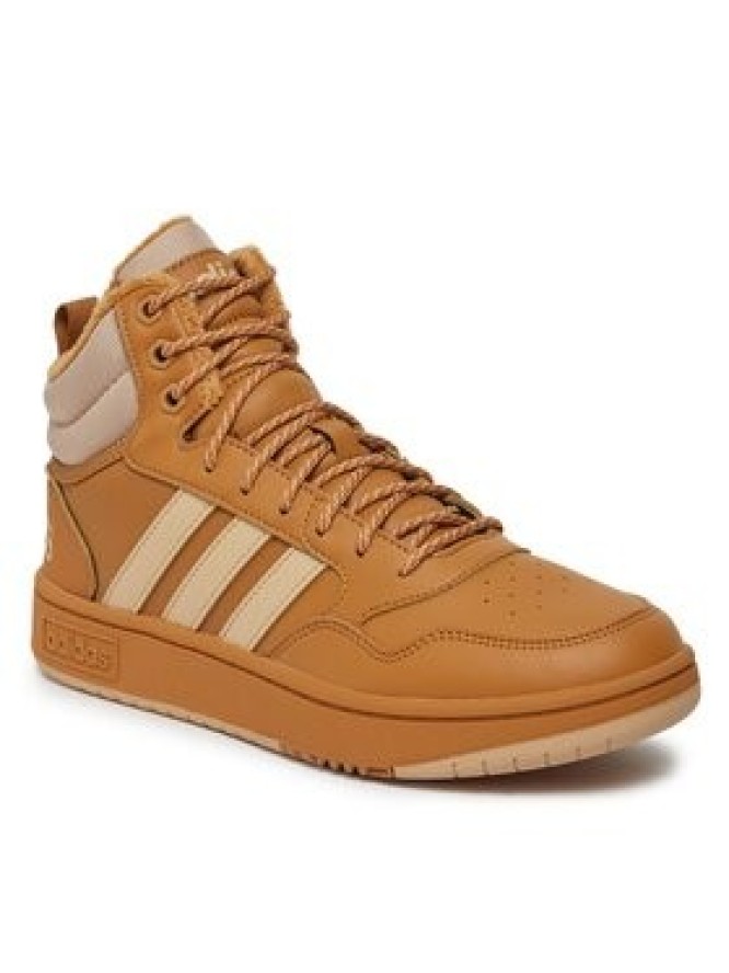 adidas Sneakersy Hoops 3.0 Mid IF2636 Brązowy