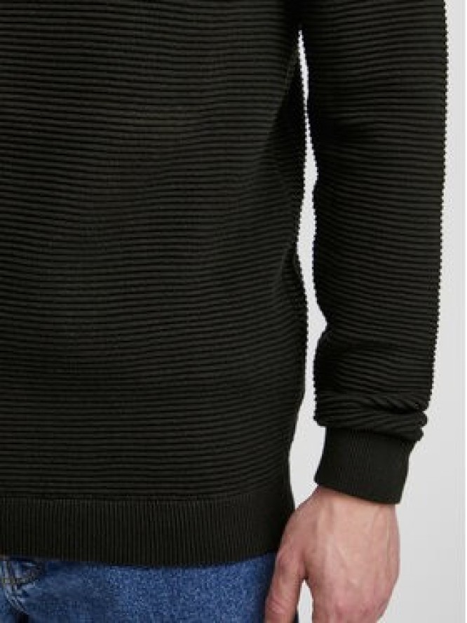 Solid Sweter 21106094 Czarny Regular Fit