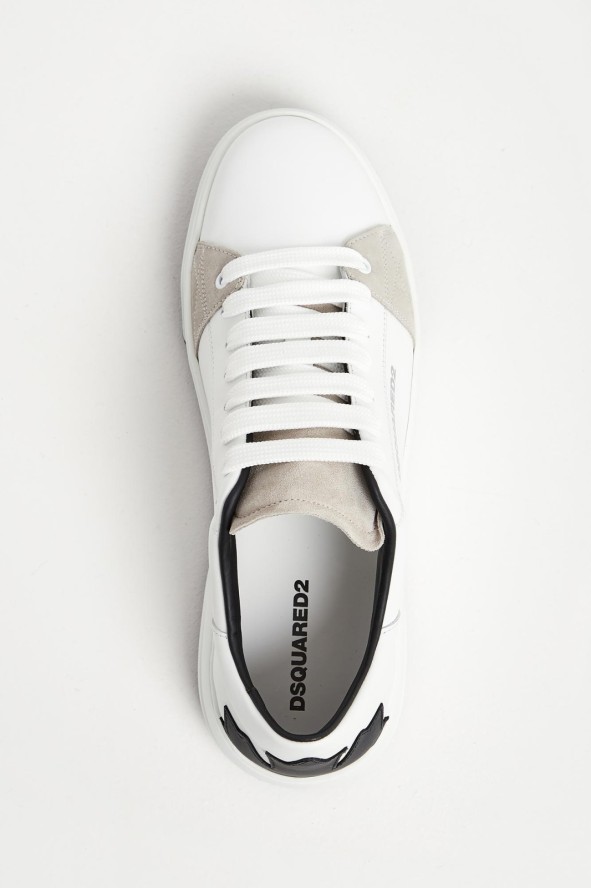 Sneakersy męskie skórzane DSQUARED2