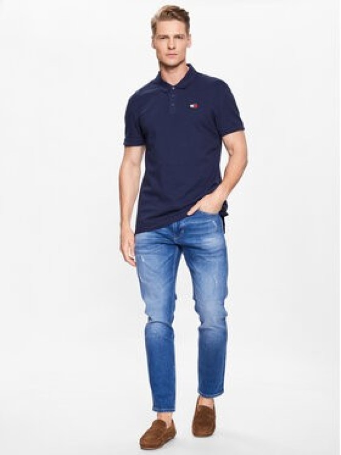 Tommy Jeans Jeansy Scanton DM0DM16171 Niebieski Slim Fit