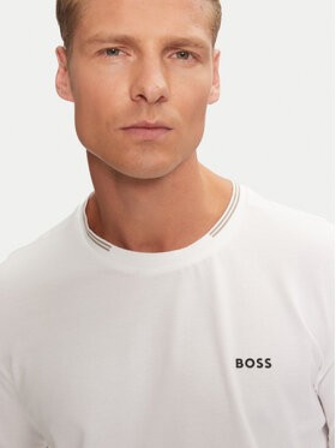 Boss T-Shirt Taul 50521245 Écru Regular Fit