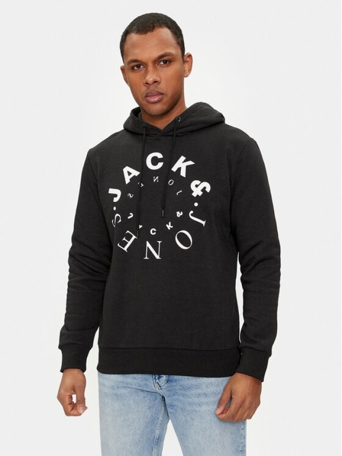 Jack&Jones Bluza Warrior 12242543 Czarny Regular Fit