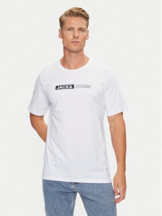 Jack&Jones Komplet 3 t-shirtów Corp Logo 12267890 Kolorowy Standard Fit