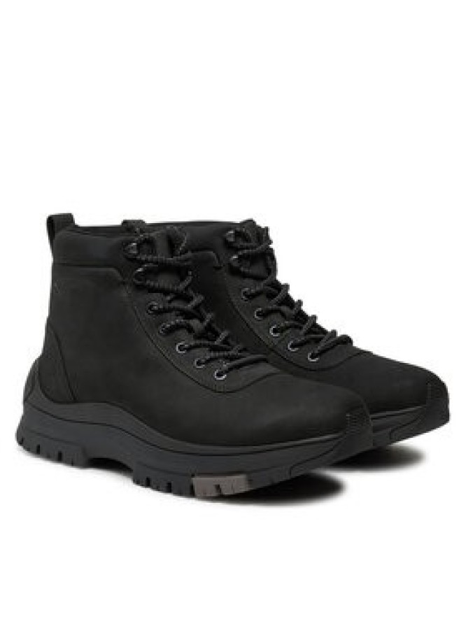 Calvin Klein Jeans Trapery Hybrid Wp Boot Laceup Rebellious YM0YM01077 Czarny