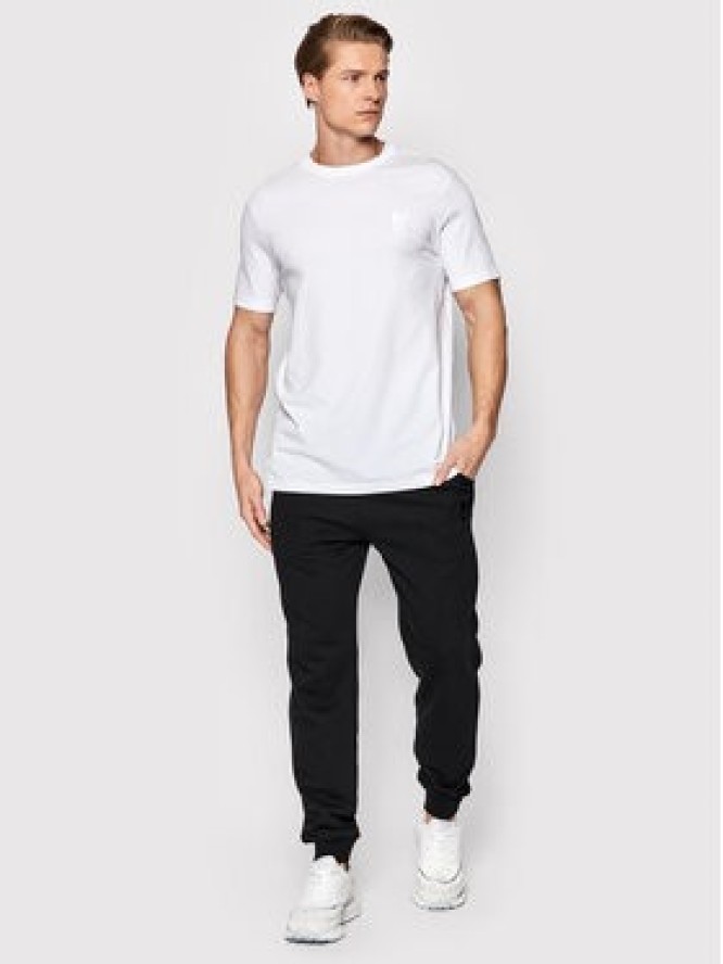 KARL LAGERFELD T-Shirt Crewneck 755890 500221 Biały Regular Fit