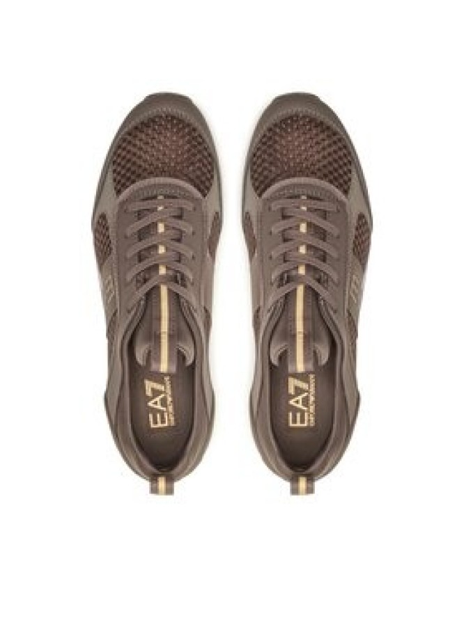 EA7 Emporio Armani Sneakersy X8X027 XK050 S294 Brązowy