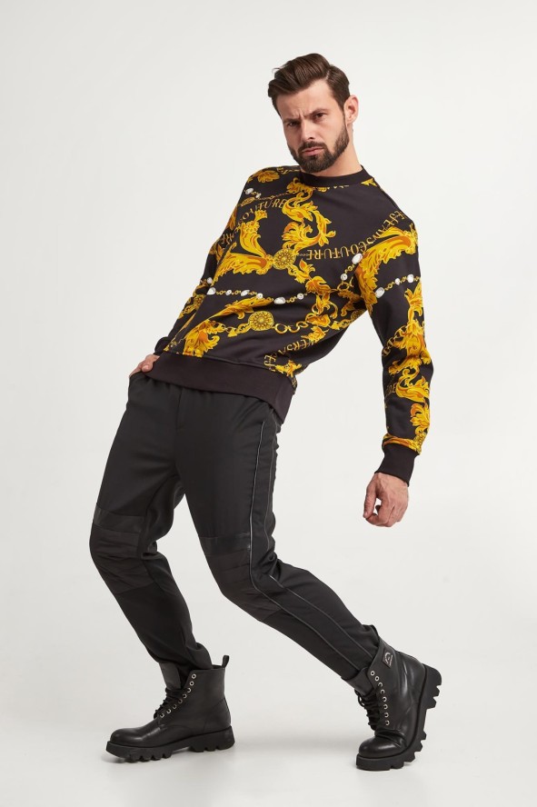 Bluza męska crewneck VERSACE JEANS COUTURE