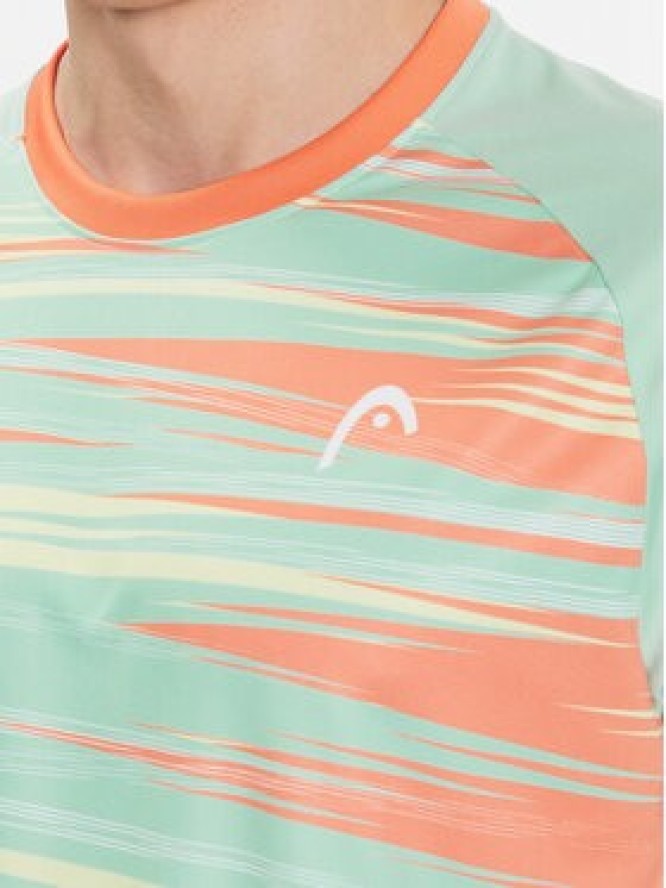 Head T-Shirt Topspin 811453 Pomarańczowy Regular Fit