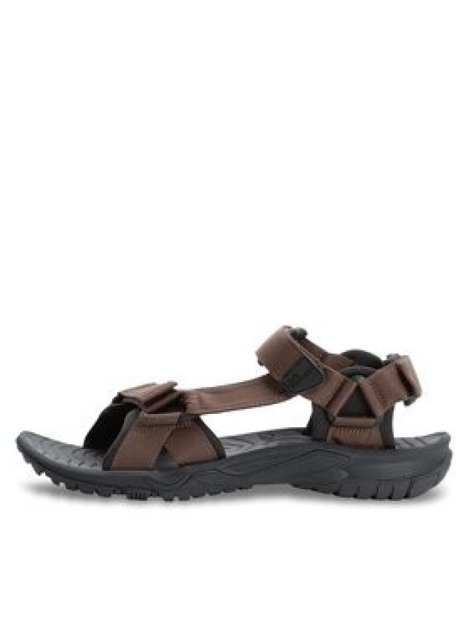 Jack Wolfskin Sandały Lakewood Ride Sandal M 4019021 Brązowy