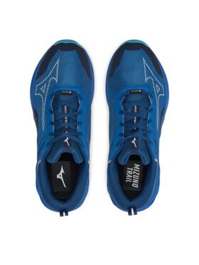 Mizuno Buty do biegania Wave Ibuki 4 Gtx GORE-TEX J1GJ2259 Niebieski