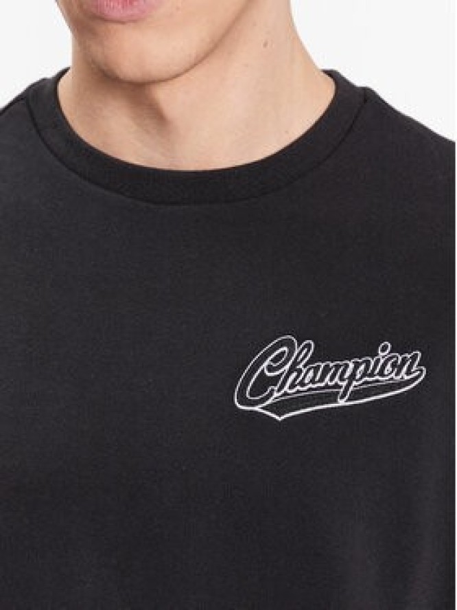 Champion Bluza 218524 Czarny Regular Fit