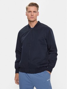 Sprandi Kurtka bomber SP3-KUM002 Granatowy Regular Fit