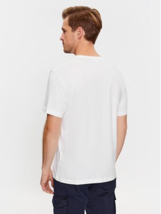 Gant T-Shirt Reg Archive Shield Emb Ss 2067004 Biały Regular Fit