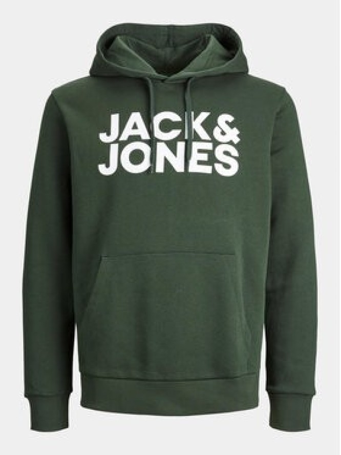 Jack&Jones Bluza Corp 12152840 Zielony Standard Fit