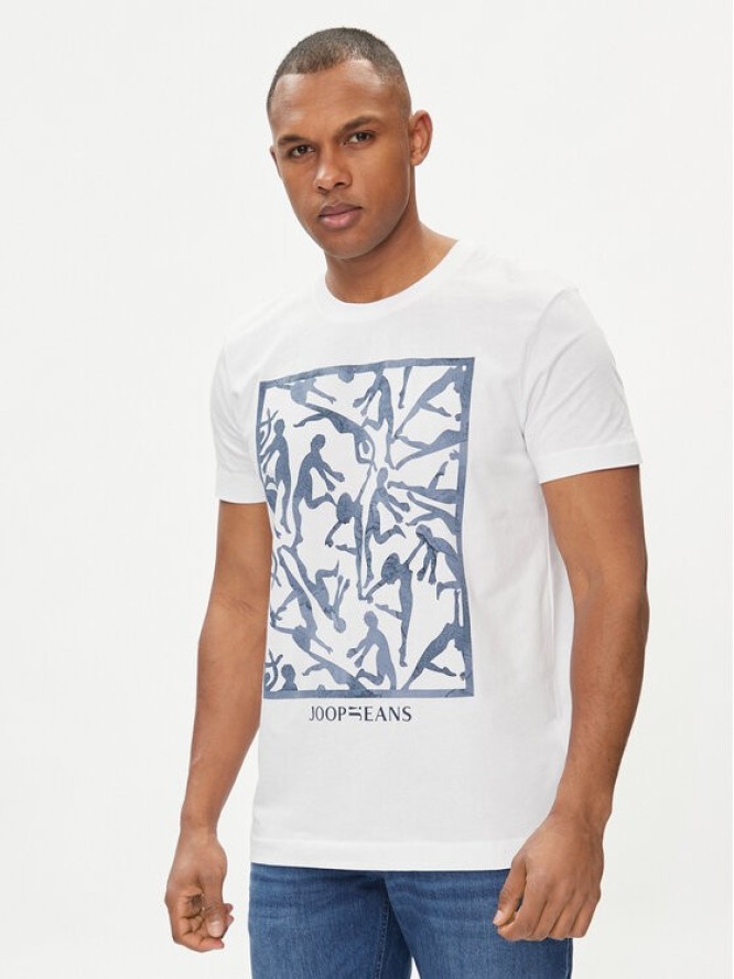 JOOP! Jeans T-Shirt 21Cyrill 30042424 Biały Modern Fit