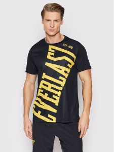 Everlast T-Shirt 874010-60 Czarny Regular Fit