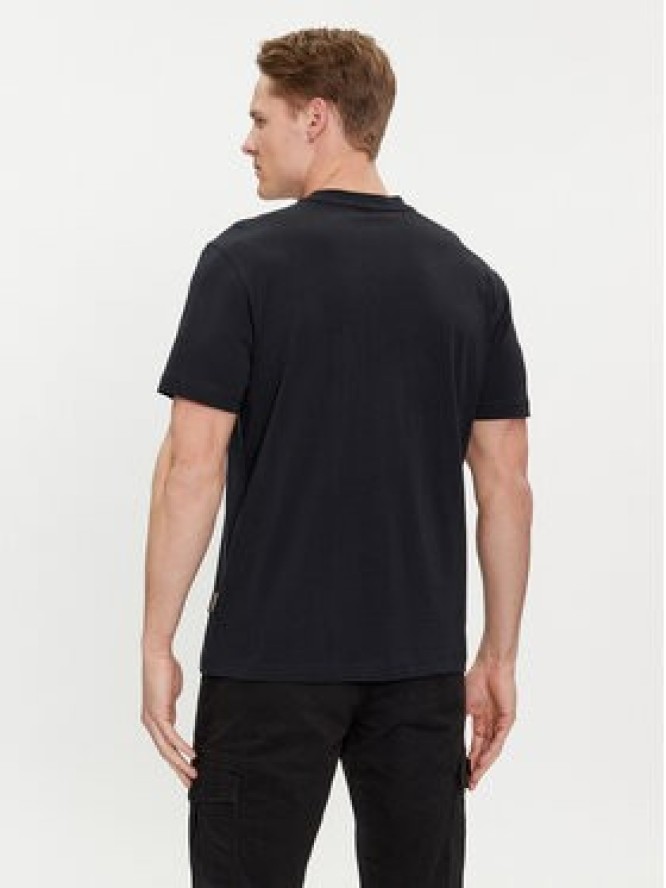 Napapijri T-Shirt S-Faber NP0A4HQE Czarny Regular Fit