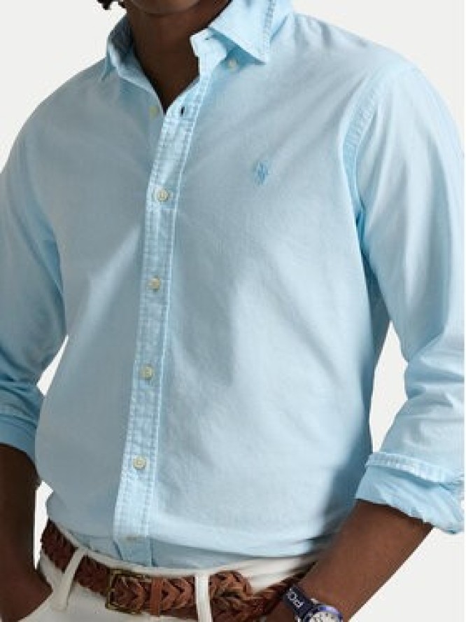 Polo Ralph Lauren Koszula 710968913005 Błękitny Custom Fit