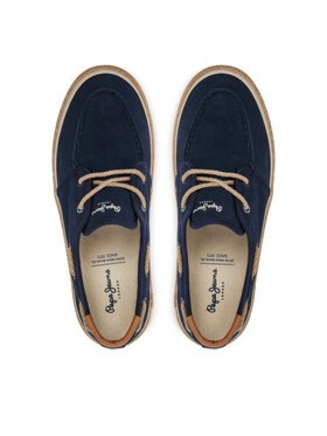 Pepe Jeans Mokasyny Port Coast PMS10325 Granatowy