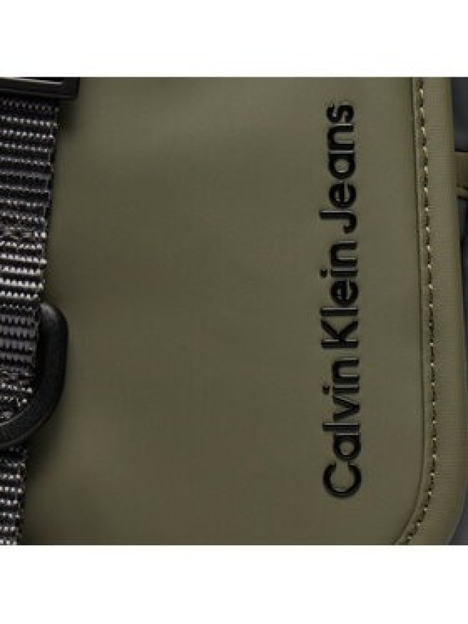 Calvin Klein Jeans Saszetka Utilitarian Sq Camerabag Flap18 K50K511510 Szary