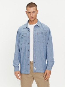 Levi's® Koszula jeansowa Auburn Worker A7224-0001 Niebieski Relaxed Fit